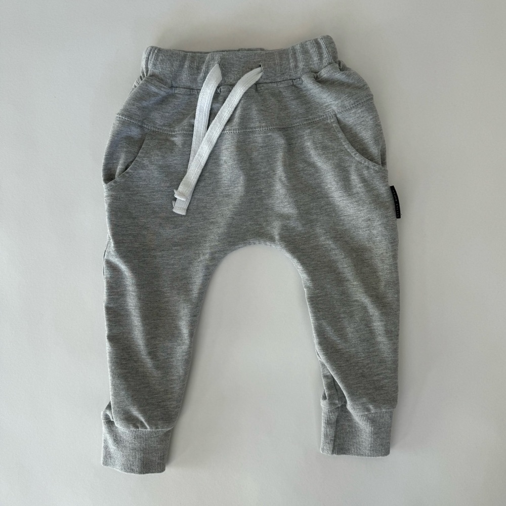 Little Bipsy Core Jogger Pants, GRAY, 18-24